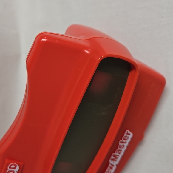Red View-Master 3D Viewer 1998 Fisher-Price Toy Good Working Condition - Picture 4 of 17